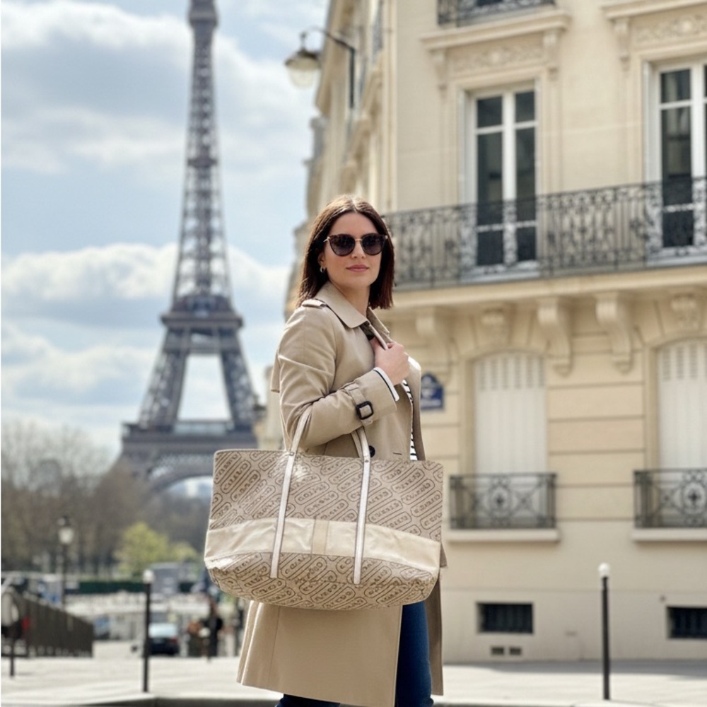 Coach Beige Tote Bag